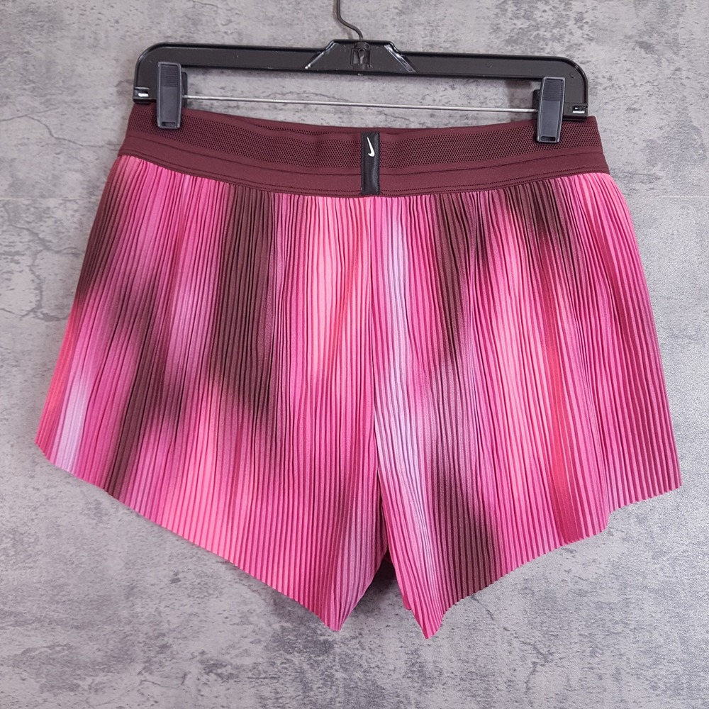 NIKE AeroSwift Faith Kipyegon Dri-FIT ADV 3" Running Shorts Womens MEDIUM Pink - Picture 2 of 7